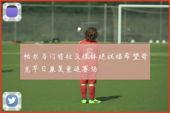 帕尔马门将社交媒体送祝福希望奇克早日康复重返赛场