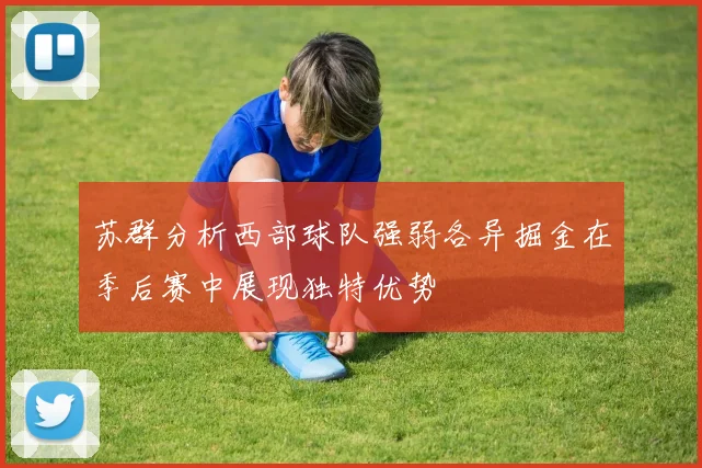 苏群分析西部球队强弱各异掘金在季后赛中展现独特优势